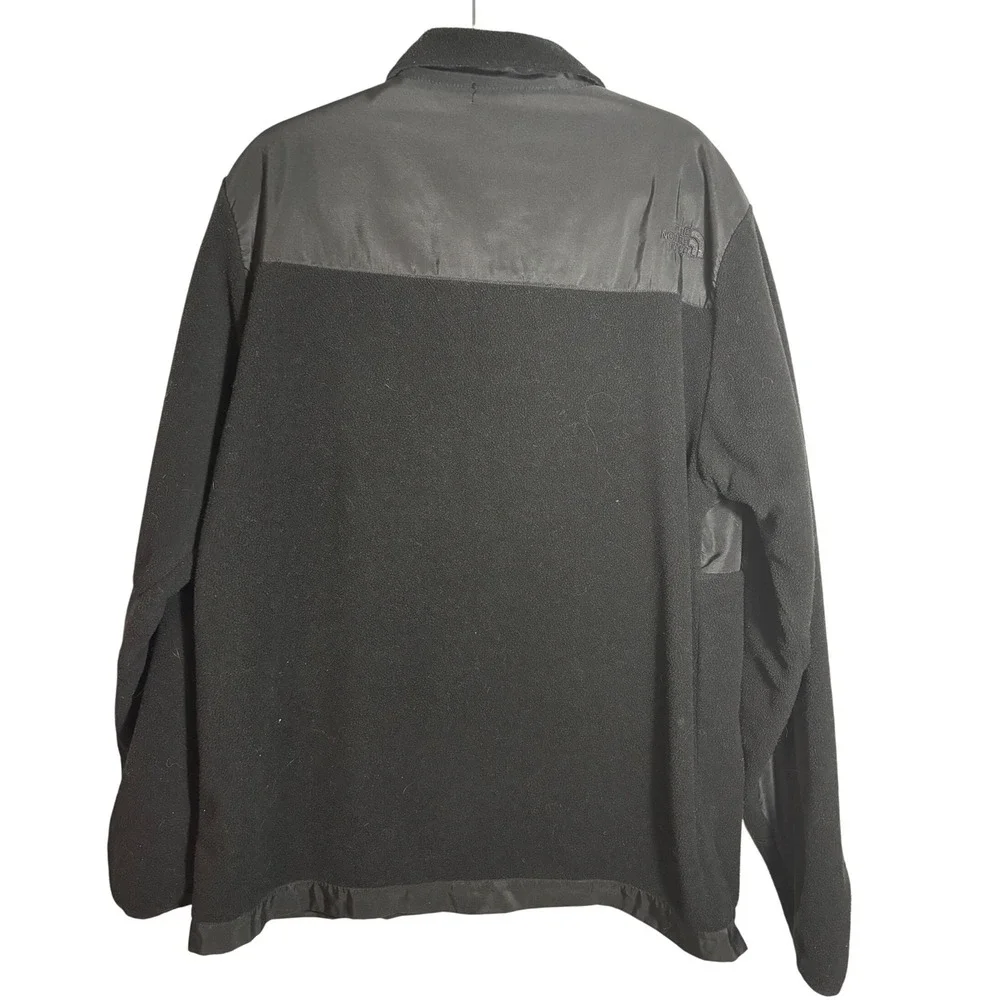 The North Face Denali Polartec Fleece Full Zip Jacket Black Men's Size XL‎
